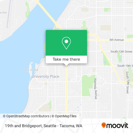 Mapa de 19th and Bridgeport