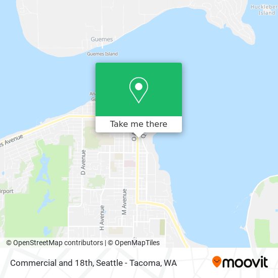 Commercial and 18th map