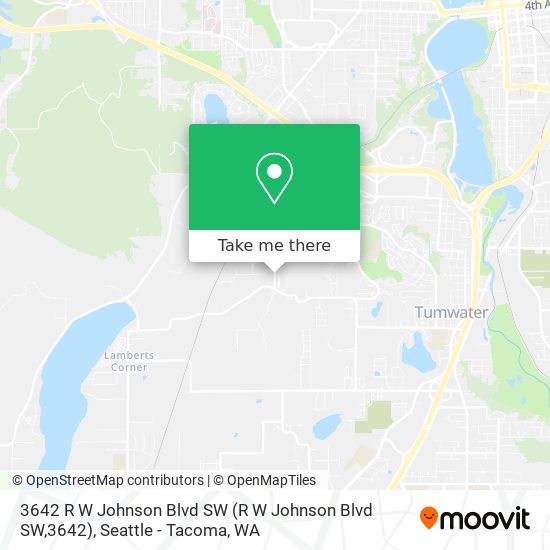 Mapa de 3642 R W Johnson Blvd SW (R W Johnson Blvd SW,3642)