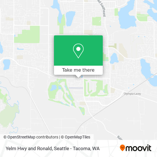 Yelm Hwy and Ronald map