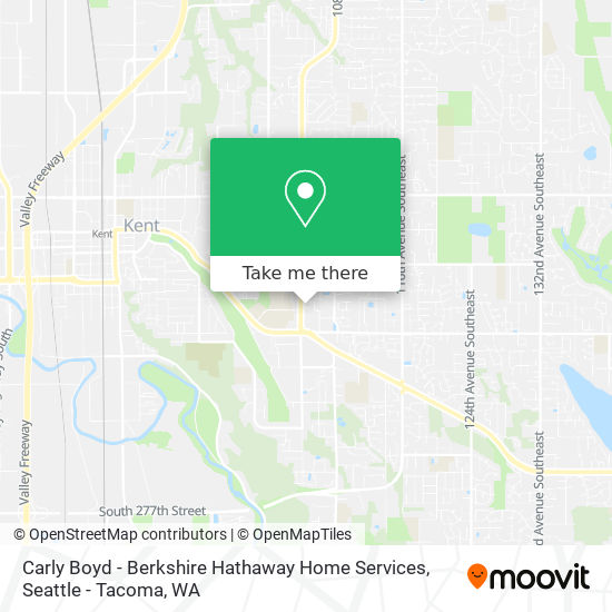 Mapa de Carly Boyd - Berkshire Hathaway Home Services