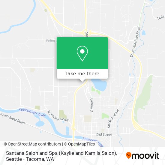 Mapa de Santana Salon and Spa (Kaylie and Kamila Salon)