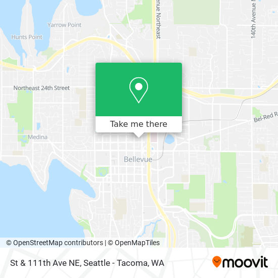 Mapa de St & 111th Ave NE