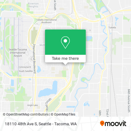 Mapa de 18110 48th Ave S