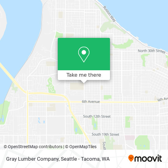 Gray Lumber Company map