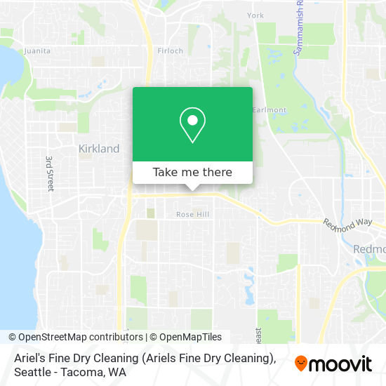 Ariel's Fine Dry Cleaning (Ariels Fine Dry Cleaning) map