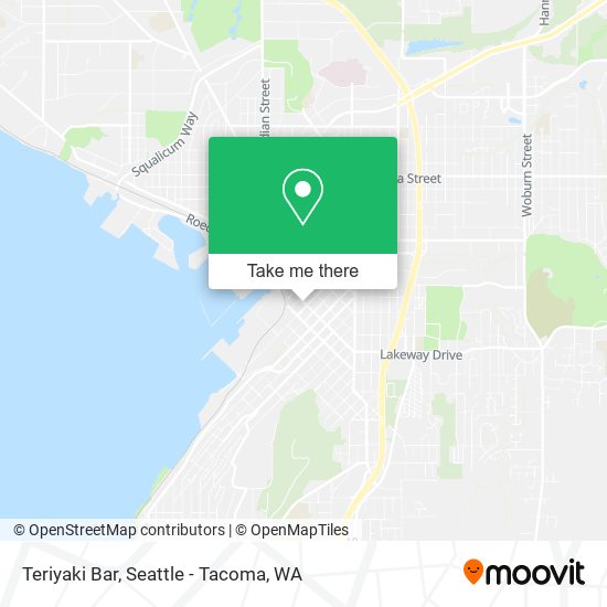 Teriyaki Bar map