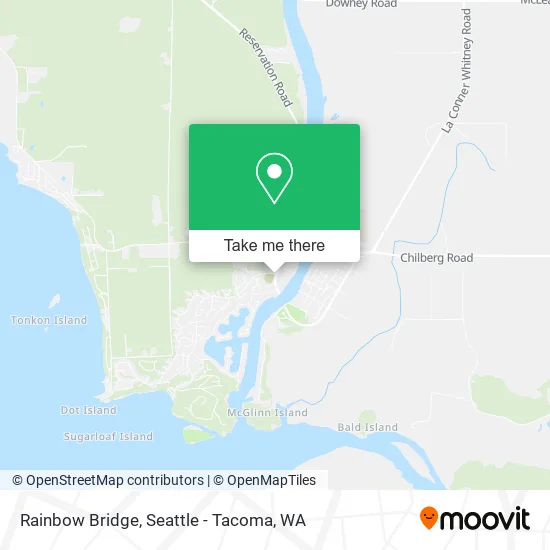Rainbow Bridge map