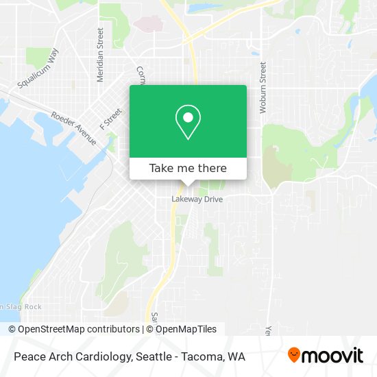 Mapa de Peace Arch Cardiology