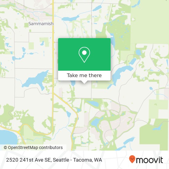 2520 241st Ave SE, Sammamish, WA 98075 map