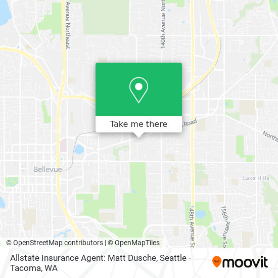 Mapa de Allstate Insurance Agent: Matt Dusche