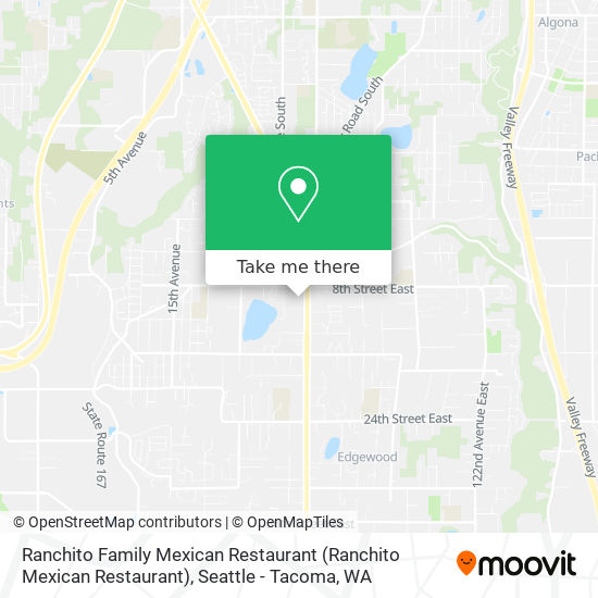 Mapa de Ranchito Family Mexican Restaurant