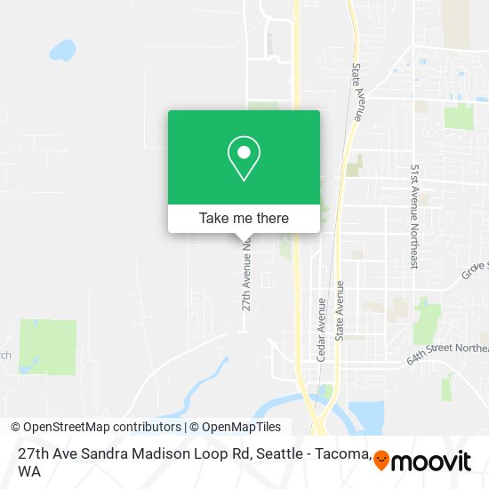 27th Ave Sandra Madison Loop Rd map