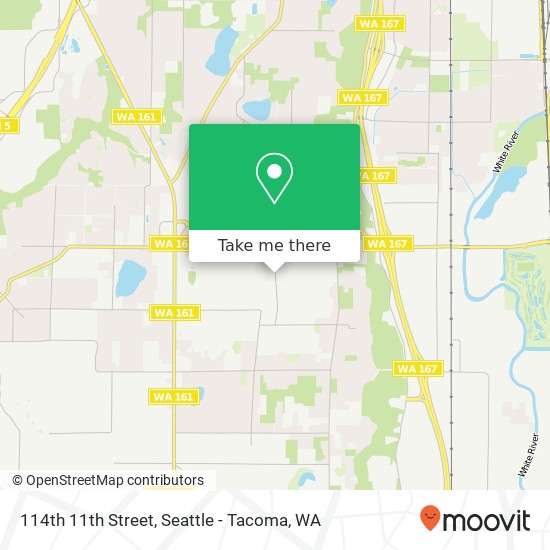 114th 11th Street, Edgewood, WA 98372 map