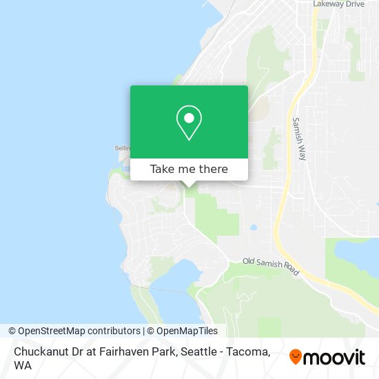 Mapa de Chuckanut Dr at Fairhaven Park