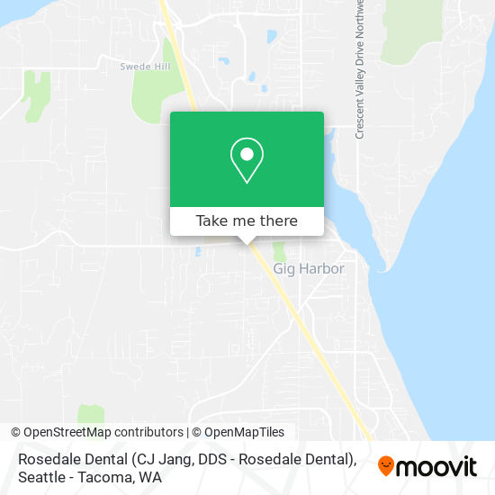 Mapa de Rosedale Dental (CJ Jang, DDS - Rosedale Dental)