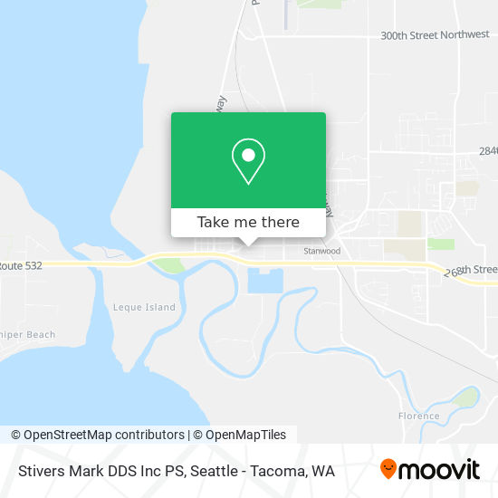 Stivers Mark DDS Inc PS map