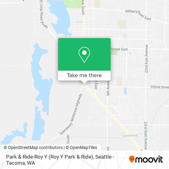 Mapa de Park & Ride-Roy Y