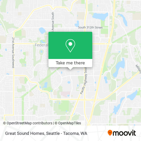 Great Sound Homes map