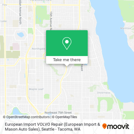 European Import VOLVO Repair (European Import & Mason Auto Sales) map