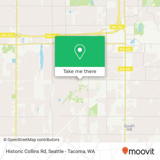 Historic Collins Rd, Puyallup, WA 98373 map