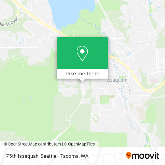 75th Issaquah map