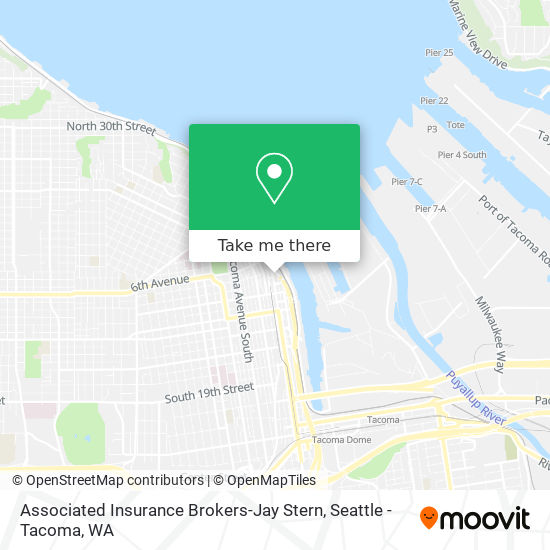 Mapa de Associated Insurance Brokers-Jay Stern