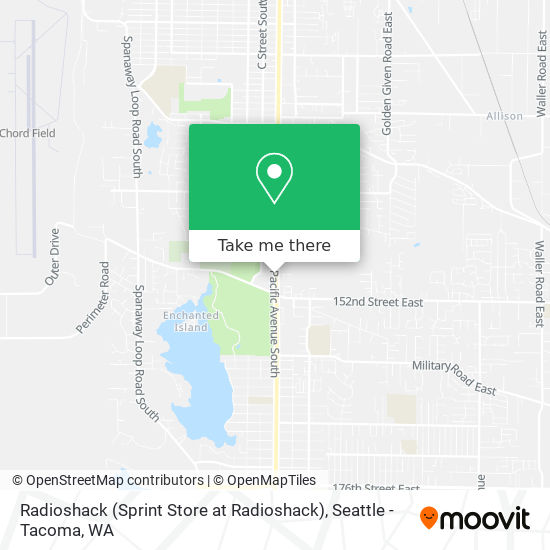 Radioshack (Sprint Store at Radioshack) map