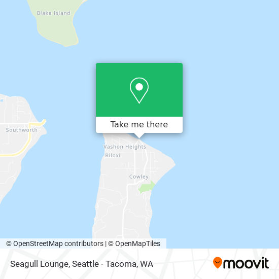Seagull Lounge map