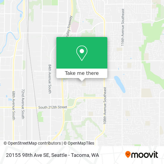 20155 98th Ave SE map