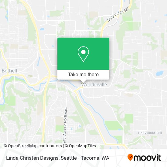 Linda Christen Designs map