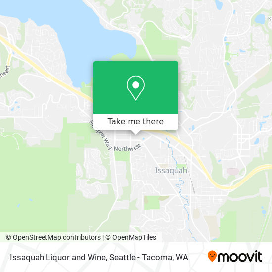 Mapa de Issaquah Liquor and Wine