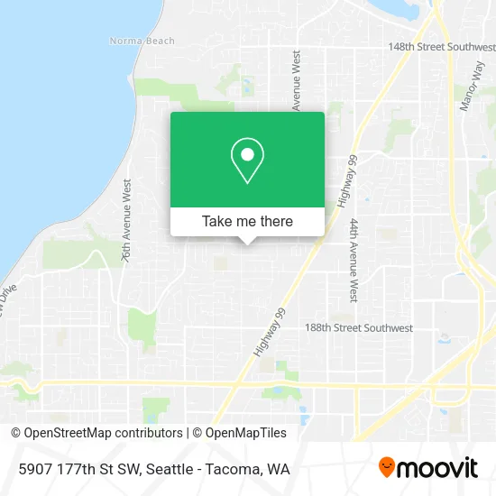 5907 177th St SW map