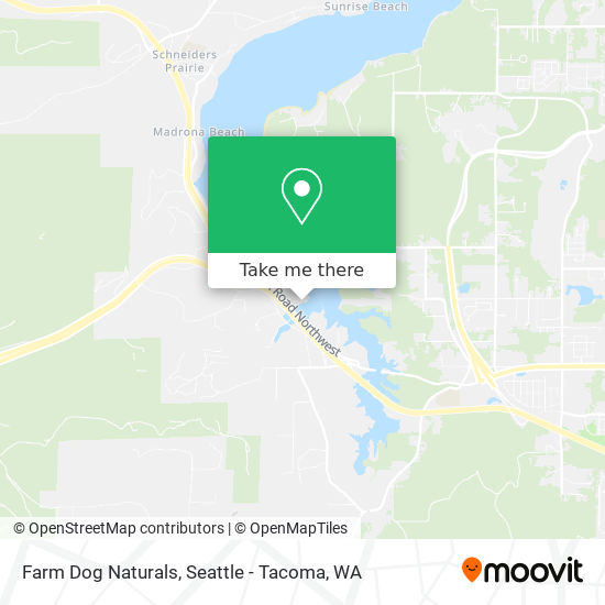Mapa de Farm Dog Naturals