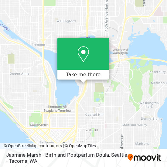 Jasmine Marsh - Birth and Postpartum Doula map