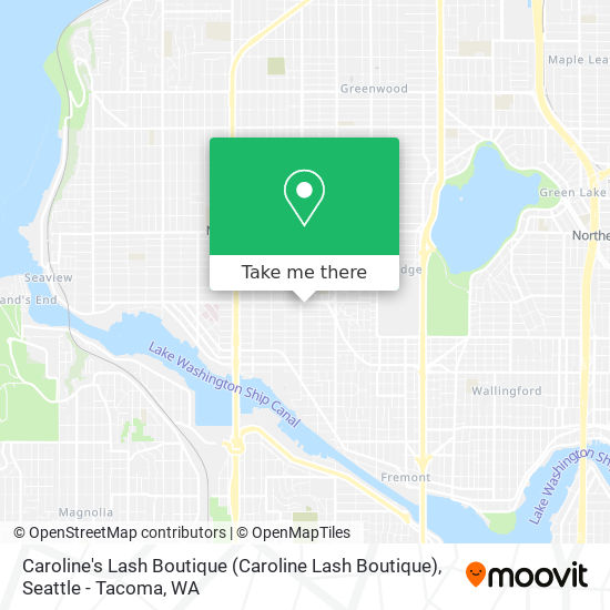 Mapa de Caroline's Lash Boutique