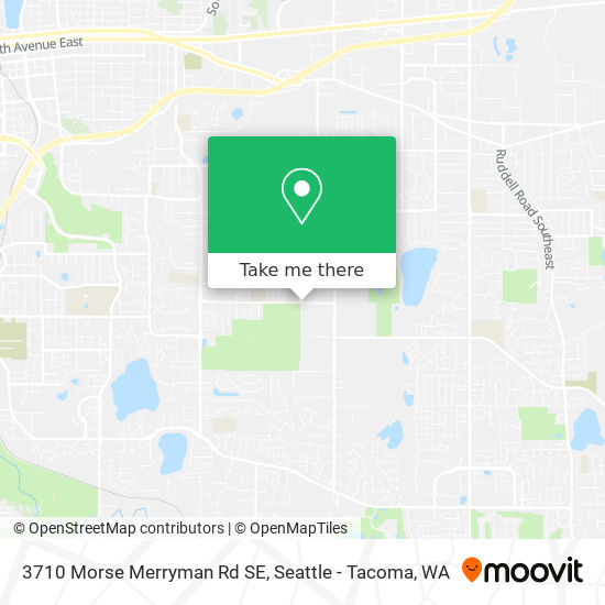 Mapa de 3710 Morse Merryman Rd SE