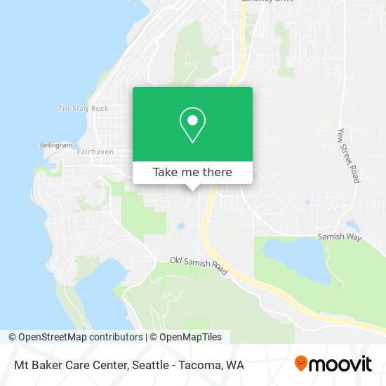 Mapa de Mt Baker Care Center