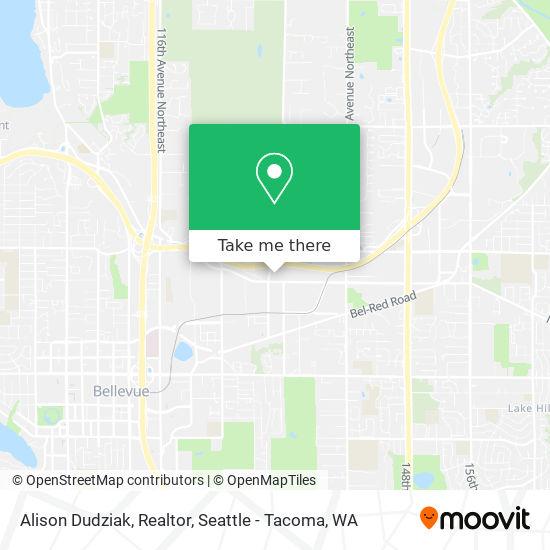 Alison Dudziak, Realtor map