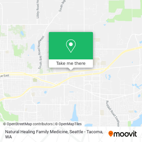 Natural Healing Family Medicine map