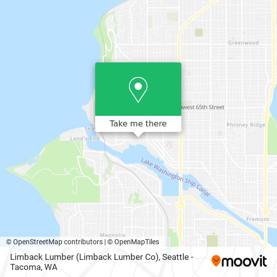 Limback Lumber (Limback Lumber Co) map