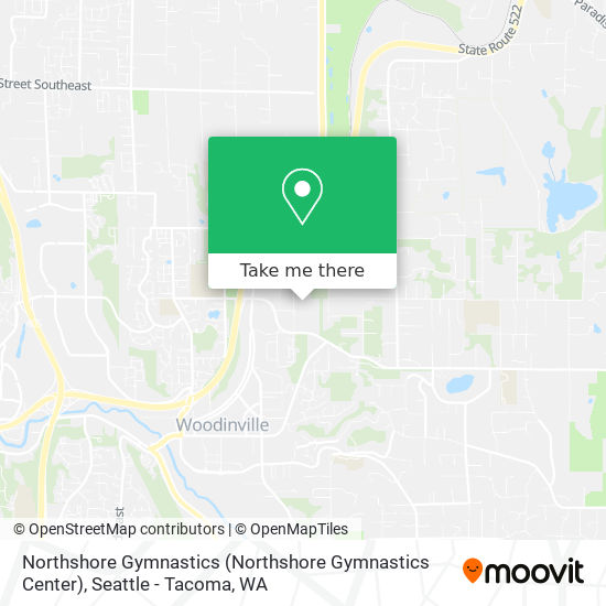 Northshore Gymnastics (Northshore Gymnastics Center) map