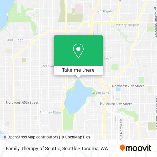 Family Therapy of Seattle map