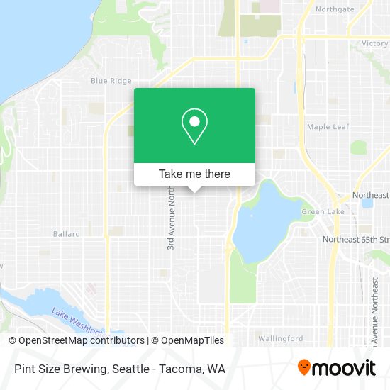 Pint Size Brewing map