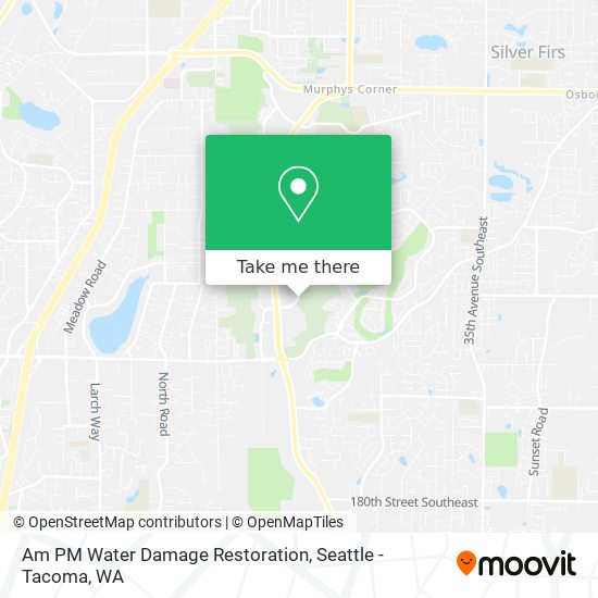 Am PM Water Damage Restoration map