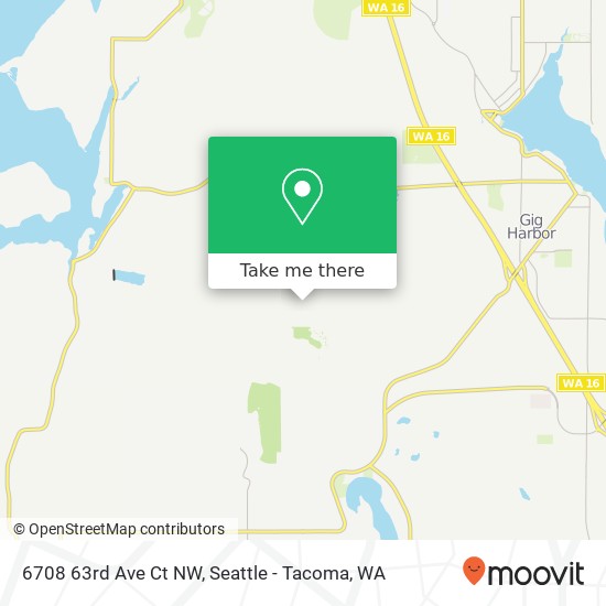 6708 63rd Ave Ct NW, Gig Harbor, WA 98335 map