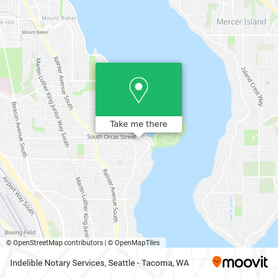 Indelible Notary Services map