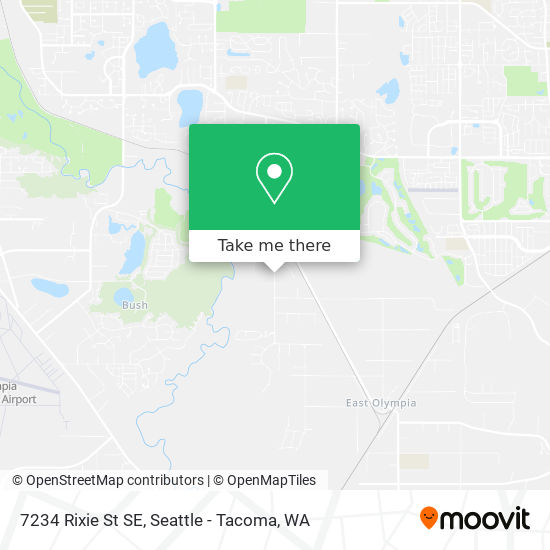 Mapa de 7234 Rixie St SE