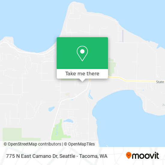 775 N East Camano Dr map