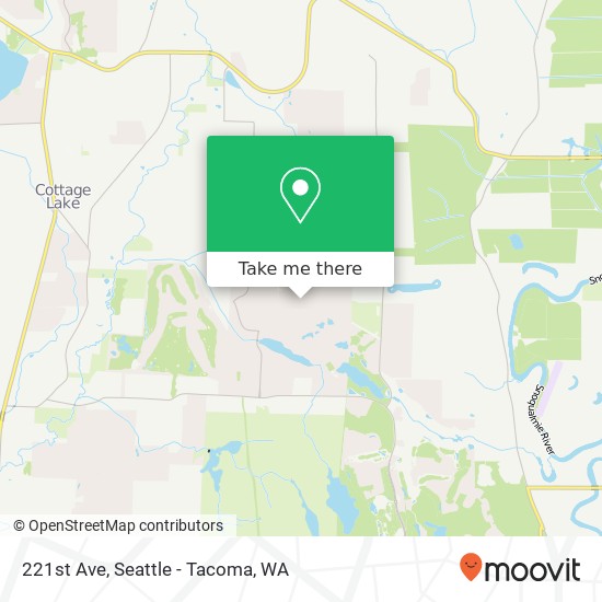 Mapa de 221st Ave, Woodinville, WA 98077